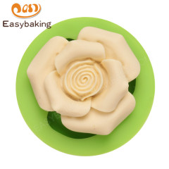 Molde de silicona para decoración de pasteles con flores 3D