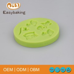 Angel Mushroom Flower Shapes Small Silicone Candy Making Molds