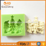 NEW Cutely Bears with Christmas Tree Silicone Mold For Clay