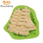 3D инструменты для украшения торта в форме лодки форма для выпечки помадка силиконовая форма