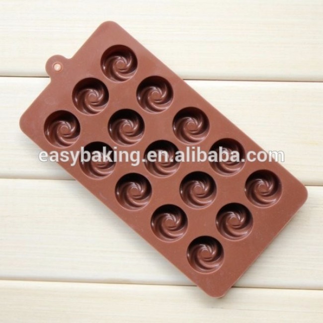 Produits de vente chauds moule à chocolat à cavité ronde personnalisé