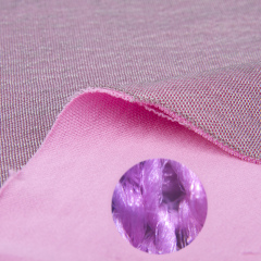 Silver Knitted Fabric