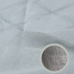 Silver Nylon Woven Mesh Fabric