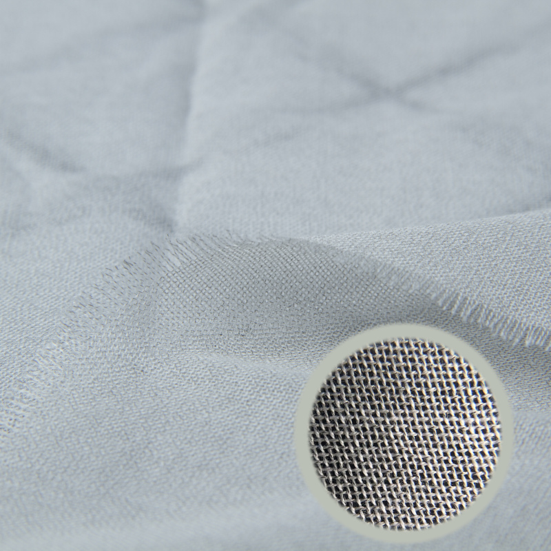Silver Nylon Woven Mesh Fabric