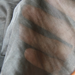 Silver Knitted Mesh Fabric 70D