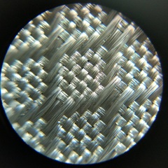 100% Silver Woven Fabric