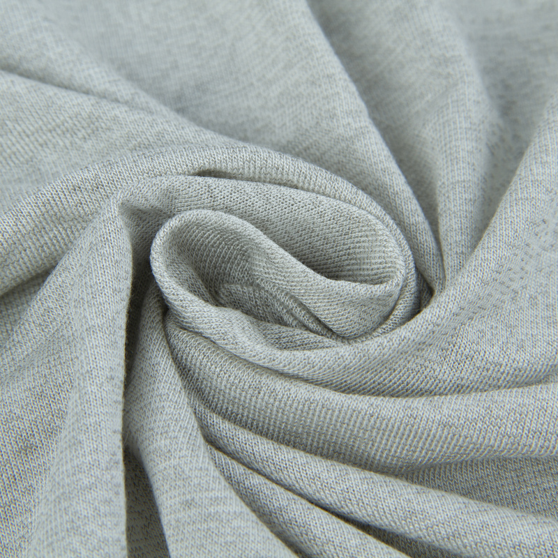 Silver Bamboo Knit Fabric for Antimicrobial Garment