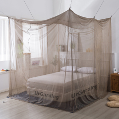 Electromagnetic Wave Shielding Canopy - queen size bed -2 openning Cube- Silver Coated