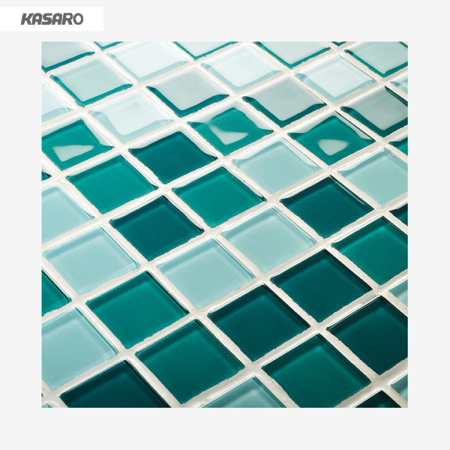 Cheap Green Glass Mosaic Tile Kitchen Backsplash Mosaic Tiles Mix Green Crystal Glass Mosaic