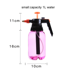 Various color morden garden tools plant water pot mist spray bottle plastic watering can