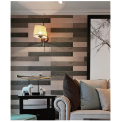 Self Stick Pine Wood Wall Cladding Peel and Stick Wood Wall Panel