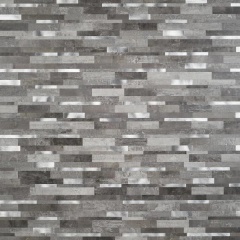 Luxury metalway cement SPC peel and stick tile room wall decoration recycled mosaic