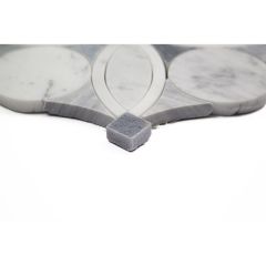 Marble waterjet mosaic in Chengdu, China, customizable.