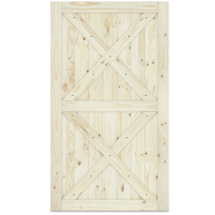 Grey Color madern sliding barn door doors for modern house