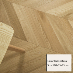 Herringbone Waterproof Chevron Walnut Solid Wood Flooring Parquet