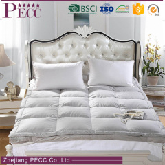 Wholesale China Soft Duck Single Down Hotel Quilted Mattresses Topper