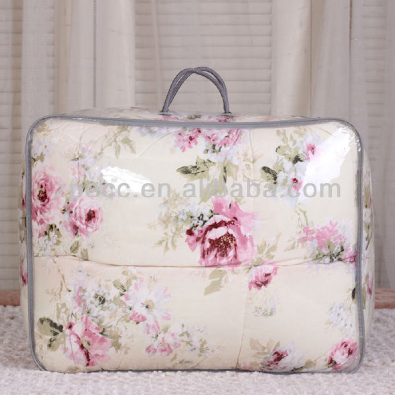 Original Edredón de tela de microfibra, edredón de plumas de relleno