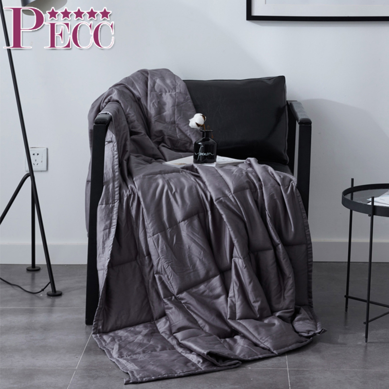 Couverture lestée de 20 lb, couverture lestée en coton, housse de couette pour couverture lestée