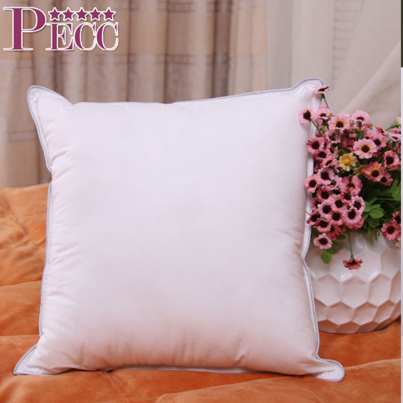 ホワイトスクエアウール枕クッションインサート