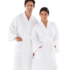 100% Cotton Waffle Bathrobes 48 100% Cotton Waffle Bathrobes 48