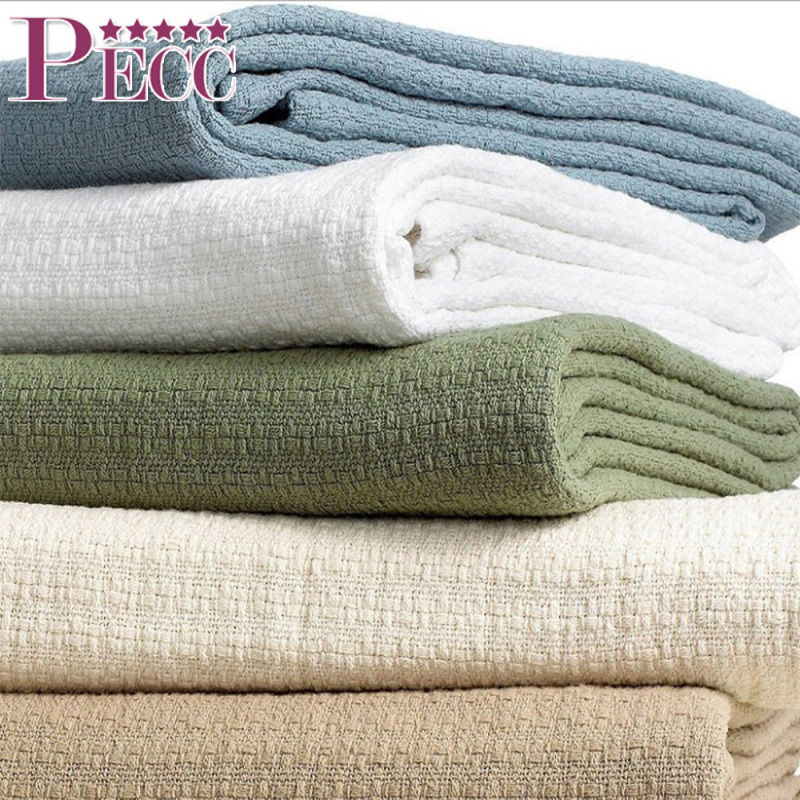 Mantas de algodón de lujo personalizadas para adultos al por mayor