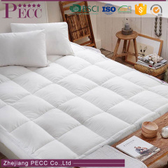 the full size feather goose down quilted mattress topper