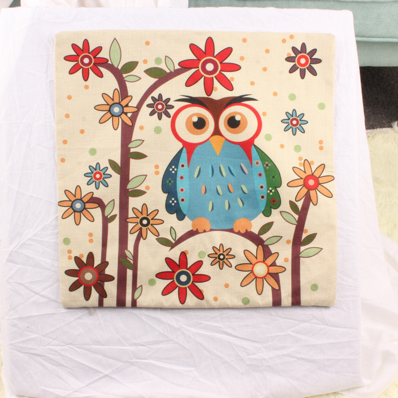 クリスマス漫画コットン洗えるクッションカバーセット クリスマス漫画コットン洗えるクッションカバーセット