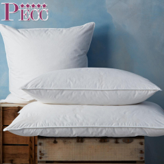 Throw Square Plain White Polyester Fiber Pillows In Bulk