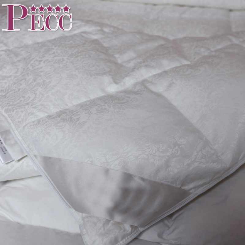 Tejido Jacquard 70/30 Plumas De Pato King Size Edredón Blanco