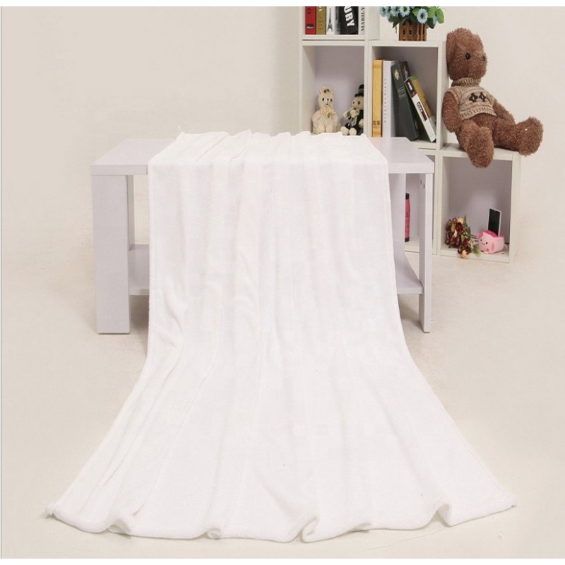 Manta de viaje de lana suave personalizada al por mayor