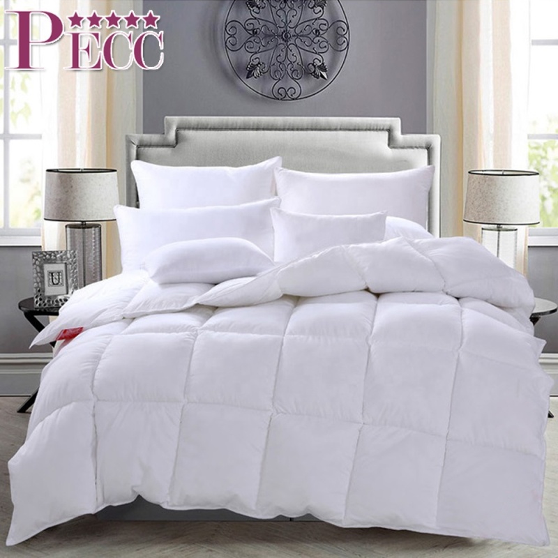 Edredón de plumón de ganso suave ecológico al por mayor de alta calidad Edredón de plumón de ganso suave ecológico al por mayor de alta calidad