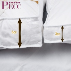 White Luxury Microfiber Filled Mattress Pad From China Mattress Distributor