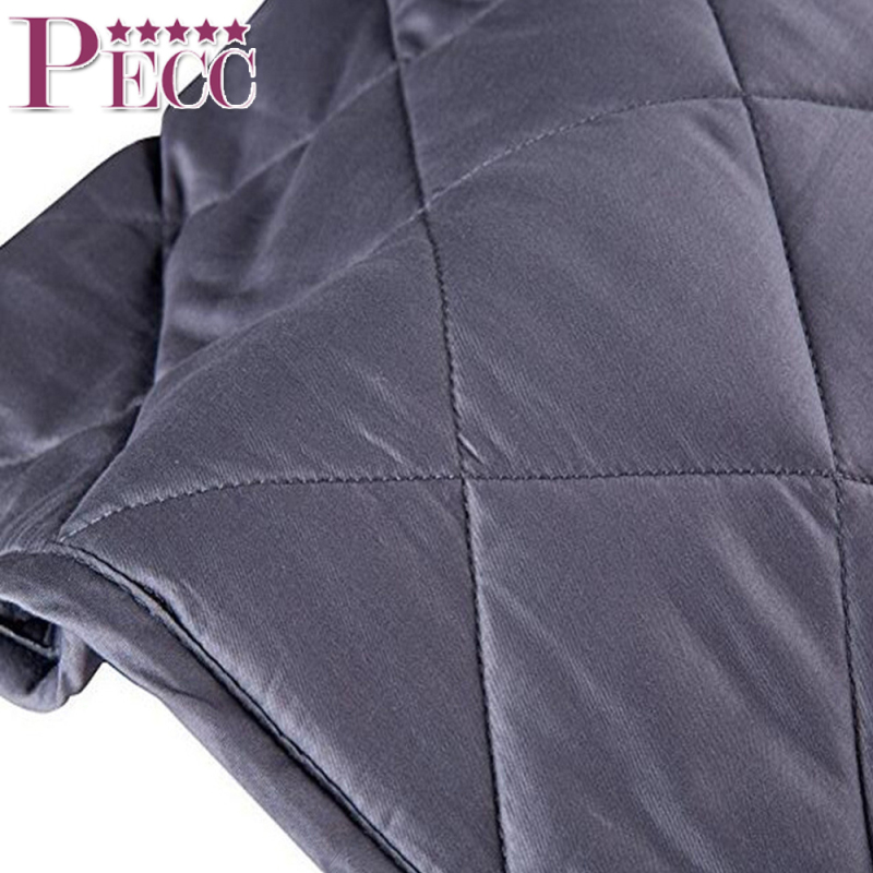 Couverture lestée de 20 lb, couverture lestée en coton, housse de couette pour couverture lestée