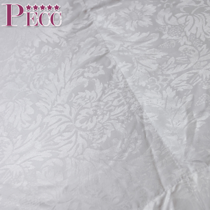 Tejido Jacquard 70/30 Plumas De Pato King Size Edredón Blanco