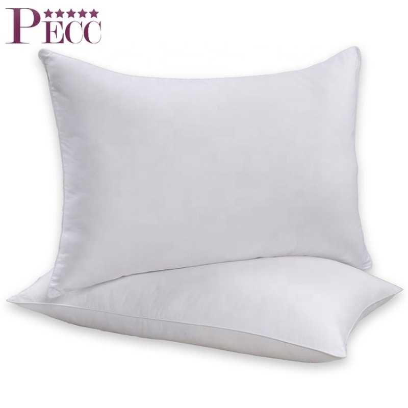 Almohadas de plumas orgánicas King Size Premium de gran oferta
