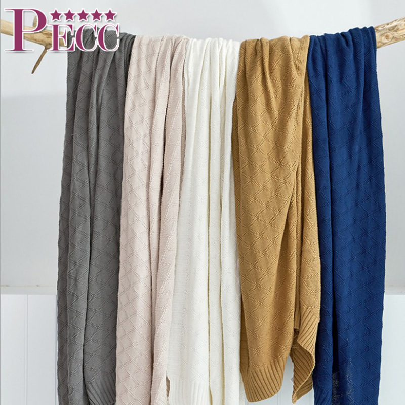 Mantas de algodón de lujo personalizadas para adultos al por mayor