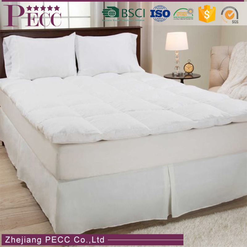 China Venta al por mayor Moda Hotel de 5 estrellas Super Soft Down Colchón Topper