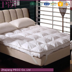 the full size feather goose down quilted mattress topper