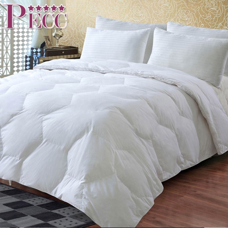Hotel Four Seasons Comforter Edredón más barato blanco liso
