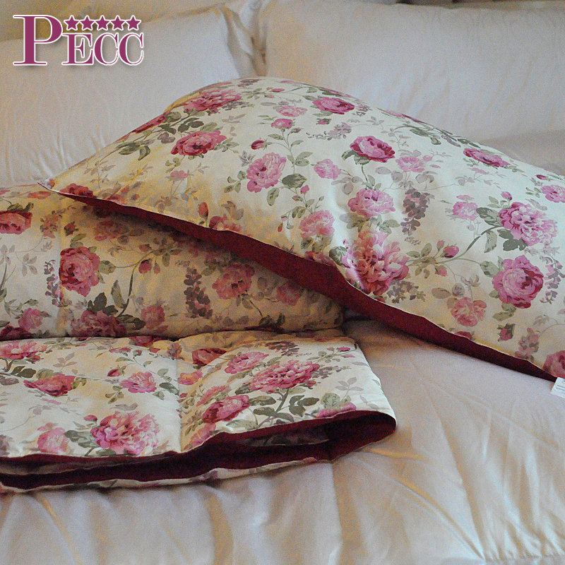 Original Edredón de tela de microfibra, edredón de plumas de relleno