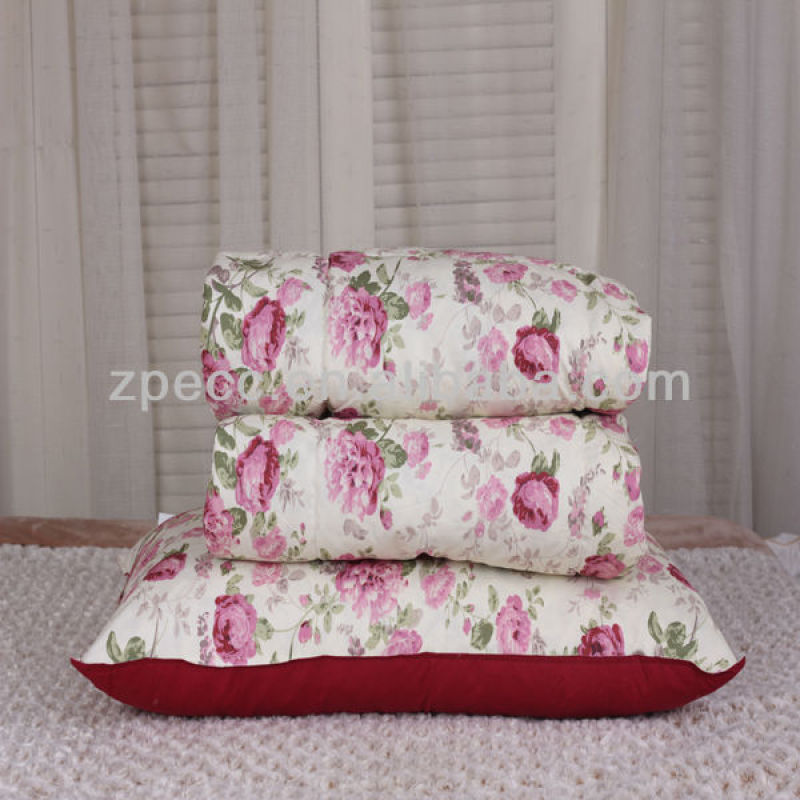 Original Edredón de tela de microfibra, edredón de plumas de relleno