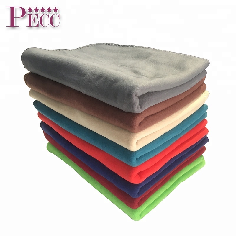 Manta de viaje de poliéster y microforro polar barata al por mayor Manta de viaje de poliéster y microforro polar barata al por mayor