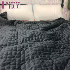 Minky Fabric Weighted Blanket Pattern With Glass Beads 20lbs Adult