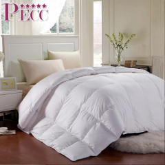 Winter Summer High Tog Rate Down Duvet Stripe Cover Cotton Quilts