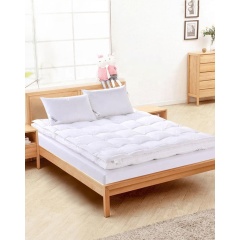 China Good Price Super Soft Microfiber Full Size Mattress Topper Pad