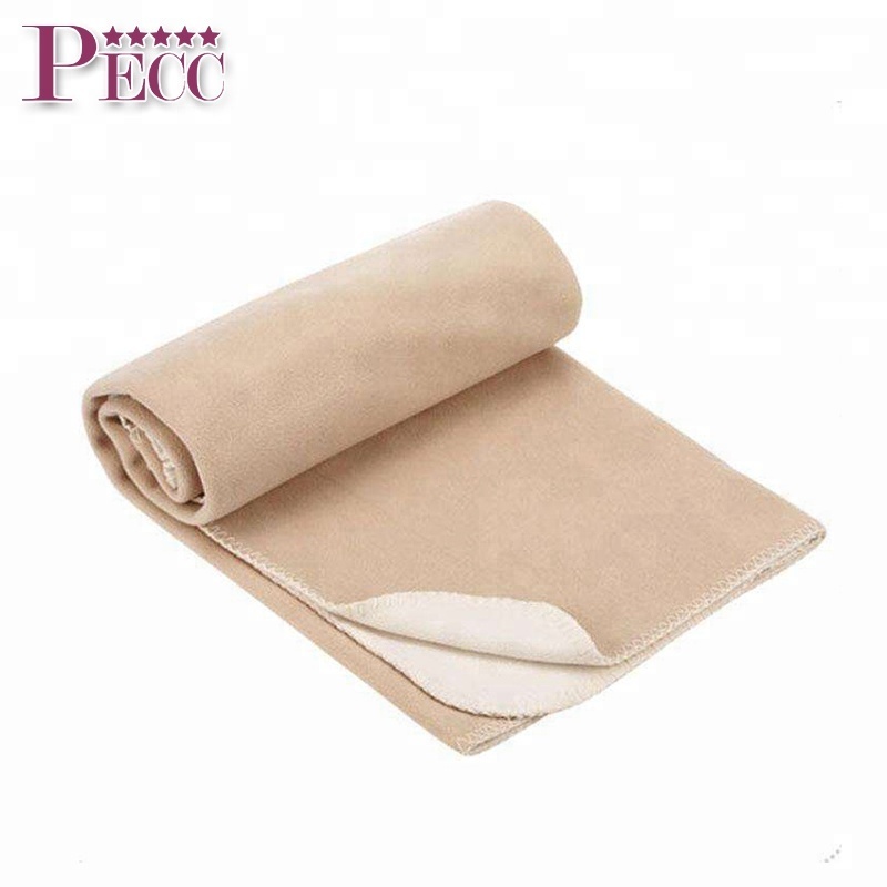 Manta de viaje de poliéster y microforro polar barata al por mayor Manta de viaje de poliéster y microforro polar barata al por mayor