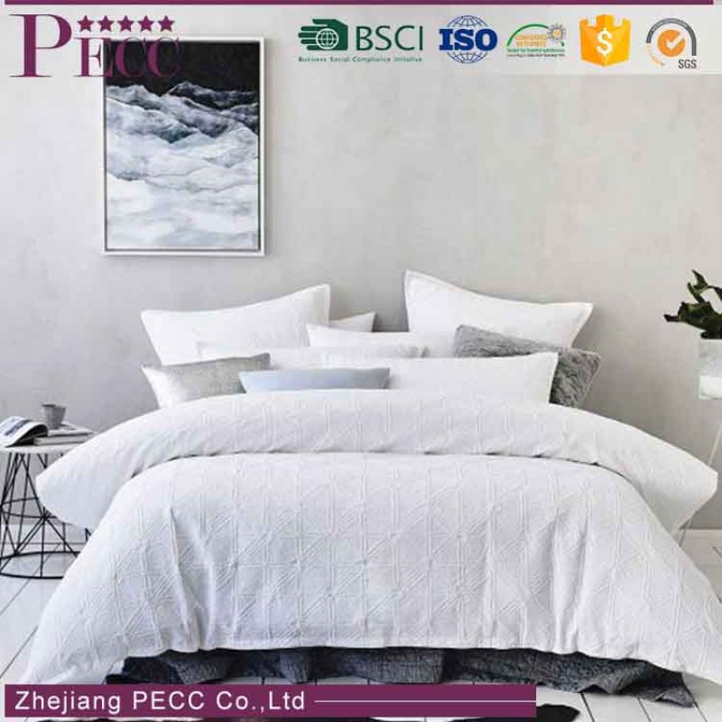 BS-0042 ウォッシュ加工 通気性 人気商品 ナチュラル コンフォート ホワイト ホテル 卸売 寝具セット