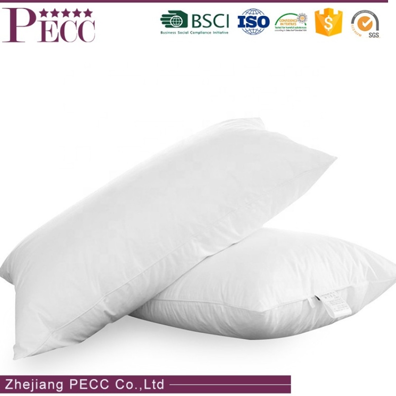 ホテルプロモーション用ソフトフェザー＆ダックダウン枕ベッド