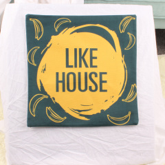 New Arrive Custom Cushion Pillow Case Print Covers