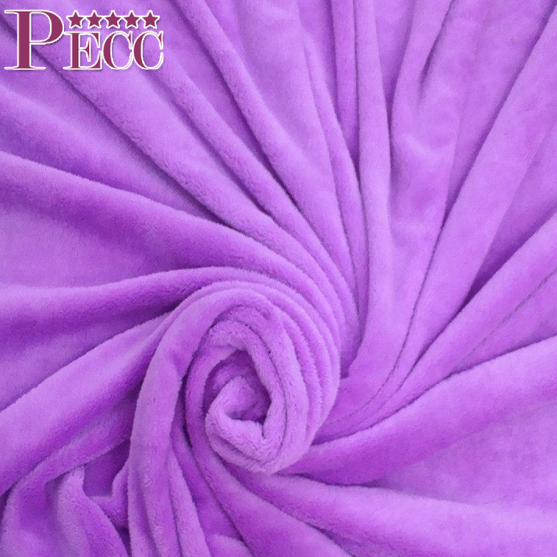 Al por mayor suave manta de lana morada Al por mayor suave manta de lana morada